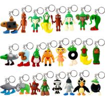 Conjunto de 24 peças de chaveiros Italian Memes, estatueta e brinquedo Conjunto de 24 peças de chaveiros Italian Memes, estatueta e brinquedo