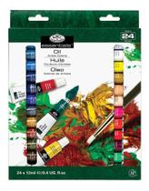 Conjunto de 24 Tintas À Óleo 21ml Oil21-24 Royal Langnickel