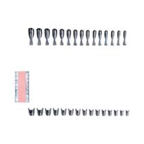 Conjunto De 240 Moldes De Unhas Dual-Form Com 15 Tamanhos, Moldes De Base E Topo De Plástico, Conjunto De 240 Moldes De Unhas Dual-Form Com 15 Tamanhos, Moldes De Base E Topo De Plástico,