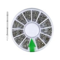Conjunto De 240 Peças De Parafusos E Porcas Mini Variados M1 a M1.4 Para Reparo De Óculos De Sol,