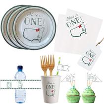 Conjunto de 240 peças para decorações de festa Geloar Hole in One Golf