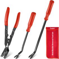 Conjunto de 3 Alicates Keze com Clipe Automático e Removedor de Fixadores Conjunto de 3 Alicates Keze com Clipe Automático e Removedor de Fixadores