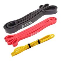 Conjunto de 3 Bandas de Resistencia em Loop Draper's Strength 104 cm Conjunto de 3 Bandas de Resistencia em Loop Draper's Strength 104 cm