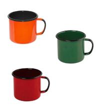 Conjunto De 3 Canecas Em Agata (70 Ml) Multicor Da Roça Conjunto De 3 Canecas Em Agata (70 Ml) Multicor Da Roça