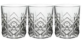 Conjunto de 3 Copos de Vidro Samantha Whisky 310ml - City Glass