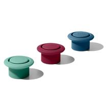 Conjunto de 3 em silicone Wine Stoppers OXO Good Grips Conjunto de 3 em silicone Wine Stoppers OXO Good Grips