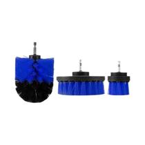 Conjunto De 3 Escovas Para Furadeira Para Limpeza De Chuveiros, Banheiras, Azulejos, Rejuntes E