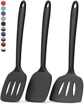 Conjunto de 3 Espátulas de Silicone Resistentes ao Calor Coukre