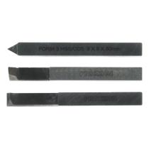 Conjunto de 3 ferros 8 x 8 x 80mm em HSS 24540 Proxxon