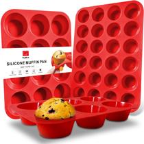 Conjunto de 3 Formas de Silicone para Muffin Walfos