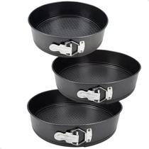 Conjunto de 3 Formas Redondas com Fundo Removível Lorben Conjunto de 3 Formas Redondas com Fundo Removível Lorben