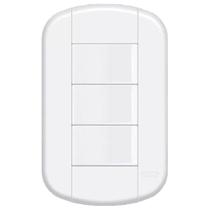 Conjunto de 3 Interruptores Simples 16a-250 Volts Blanc Mais 11139124 Fame Conjunto 3 Interrupto Conjunto de 3 Interruptores Simples 16a-250 Volts Blanc Mais 11139124 Fame Conjunto 3 Interrupto