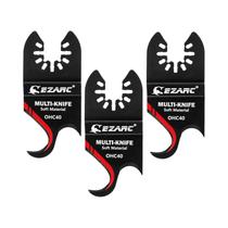 Conjunto De 3 Lâminas Oscilantes Para Ferramentas Multifuncionais Para Cortar Materiais Macios,