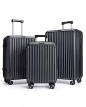 Conjunto de 3 malas LIGHT FLIGHT 20" 24" 28" com cadeado TSA Conjunto de 3 malas LIGHT FLIGHT 20" 24" 28" com cadeado TSA