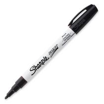 Conjunto de 3 Marcadores de Pintura Sharpie Punta Fina en Negro Permanente