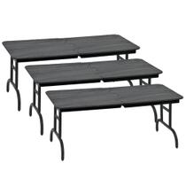 Conjunto de 3 Mesas Quebráveis para Bonecos de Luta Livre Conjunto de 3 Mesas Quebráveis para Bonecos de Luta Livre