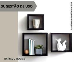 Conjunto de 3 nichos decorativo