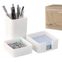 Conjunto de 3 organizadores de mesa e acessórios EcoBioPrint