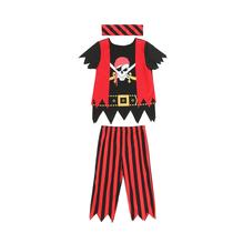 Conjunto de 3 peças Costume Lingway Toys Pirate Role Play para crianças de 5 a 6 anos