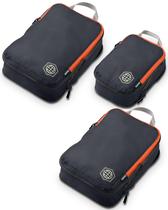 Conjunto de 3 peças de cubos de embalagem de compressão TRIPPED Travel Gear