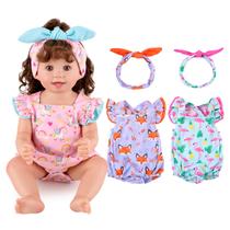 Conjunto de 3 peças de roupa de boneca BABESIDE para bonecas de 17 a 22" Conjunto de 3 peças de roupa de boneca BABESIDE para bonecas de 17 a 22"