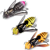 Conjunto de 3 peças Fishing Lure KINGDOM Wasp Crawl Topwater Bass Conjunto de 3 peças Fishing Lure KINGDOM Wasp Crawl Topwater Bass