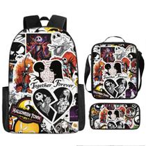 Conjunto de 3 peças Nightmares Before Christmas Jack Skellington Car
