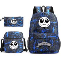 Conjunto de 3 peças Nightmares Before Christmas Jack Skellington Car