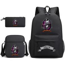 Conjunto de 3 peças Nightmares Before Christmas Jack Skellington Car