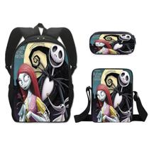 Conjunto de 3 peças Nightmares Before Christmas Jack Skellington Car
