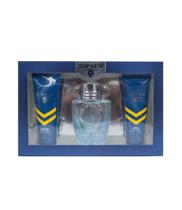 Conjunto de 3 peças Perfume Top Gun Chevron Eau de Toilette 100ml