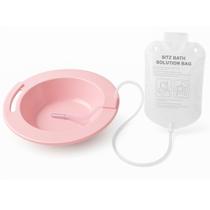 Conjunto de 3 peças Sitz Bath Carex Perineal Soaking rosa Conjunto de 3 peças Sitz Bath Carex Perineal Soaking rosa