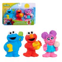 Conjunto de 3 peças Toy Just Play Sesame Street Floating Fun Friends