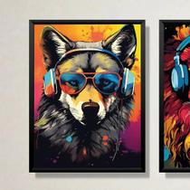 Conjunto De 3 Pôsteres Modernos De Graffiti De Jogos Em Tela Para Decoração De Sala De Estar, Quarto