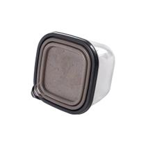 Conjunto de 3 Potes Quadrados Conect Plasútil Conjunto de 3 Potes Quadrados Conect Plasútil