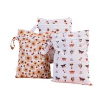 Conjunto De 3 Sacos Impermeáveis Reutilizáveis Para Itens Molhados Armazenamento Conveniente E