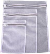 Conjunto de 3 Sacos para Máquina de Lavar Roupas Delicadas PMG