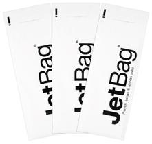 Conjunto de 3 Sacos Protetores Reutilizáveis Brancos JetBag para Garrafas Conjunto de 3 Sacos Protetores Reutilizáveis Brancos JetBag para Garrafas