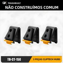 Conjunto De 3 Suportes De Cinto De Ferramentas Reforçados Com Clipe Rápido Para Bolsas ClipTech Conjunto De 3 Suportes De Cinto De Ferramentas Reforçados Com Clipe Rápido Para Bolsas ClipTech