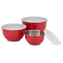 Conjunto de 3 Taças de Mistura Cuisinart CTG-00-SMB em Aço Inoxidável