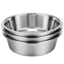 Conjunto de 3 Tigelas para Ração de Gato Summark 12 cm em Aço Inoxidável Conjunto de 3 Tigelas para Ração de Gato Summark 12 cm em Aço Inoxidável