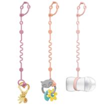 Conjunto de 3 Tiras Ajustáveis para Brinquedos de Silicone LittleHugs Conjunto de 3 Tiras Ajustáveis para Brinquedos de Silicone LittleHugs