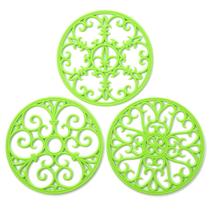 Conjunto de 3 Trivets Colinda - Antiderrapantes e Resistentes ao Calor