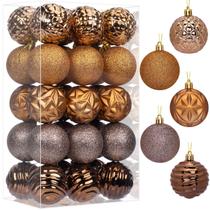 Conjunto de 30 Bolas de Natal WHGJ 6 cm Inquebráveis