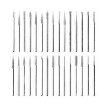 Conjunto De 30 Brocas Diamante Com Haste De 3mm Para Dremel, Acessórios Para Ferramentas Elétricas,