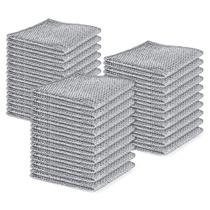 Conjunto de 30 panos de prato de lã de aço que não arranham para cozinha Conjunto de 30 panos de prato de lã de aço que não arranham para cozinha