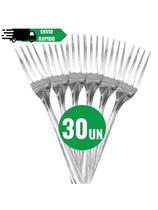 Conjunto de 30 Peças de Garfo de Mesa Aço Inox Utensilio Domestico Adequado para Hotéis e Restaurant