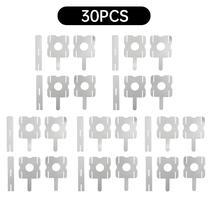 Conjunto de 30 placas de níquel de bateria hexagonal para soldagem a ponto de bateria de lítio 18650 Conjunto de 30 placas de níquel de bateria hexagonal para soldagem a ponto de bateria de lítio 18650