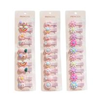 Conjunto De 30 Presilhas De Cabelo Para Bebês, Laços De Desenho Animado, Grampos De Cabelo Para