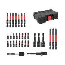 Conjunto De 31 Peças De Bits Para Chave De Fenda Elétrica, Durável, À Prova d'Água, Com Soquetes